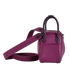 Mini Touch Lindy 20 In Swift/Alligator Anemone, &pound;8,500, Handbags, Purple, Leather, Side view